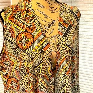 LulaRoe Joy Vest Large